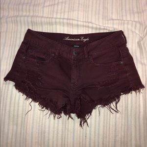 American eagle jean shorts